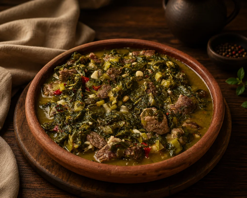 Chakapuli mit Lamm – georgisches Gericht