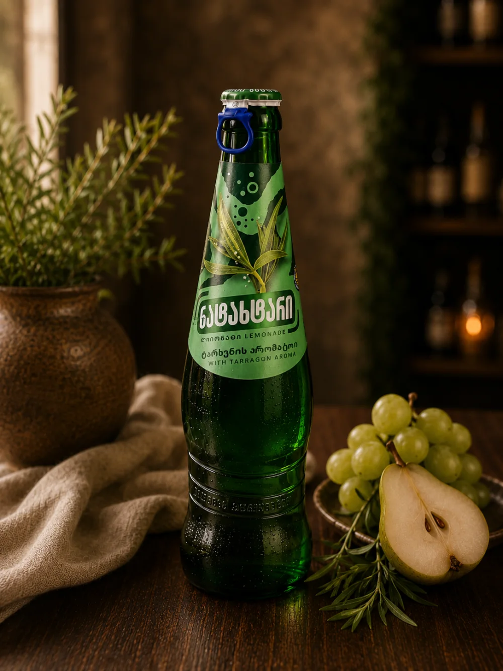 Estragonlimonade (Tarkhuna) – georgisches Gericht