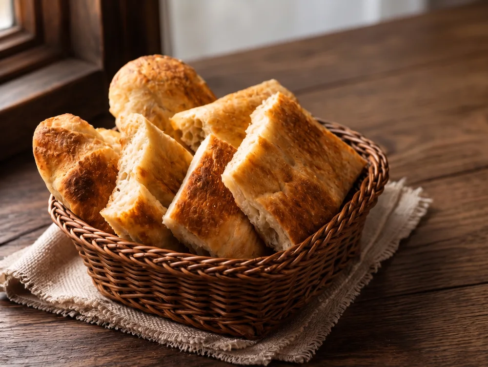 Hausgemachtes Brot – georgisches Gericht